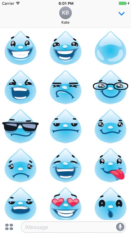 Sticker Me: Water Faces