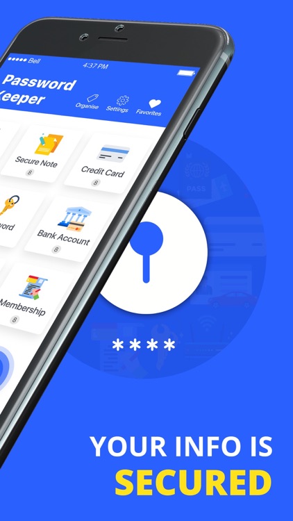 Passwords - Security Organizer
