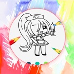 Fanart gacha life  coloring