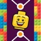 Tap on the screen to jump up the Lego Character and pass the obstacle