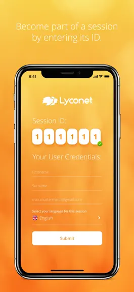 Game screenshot Lyconet Invite apk