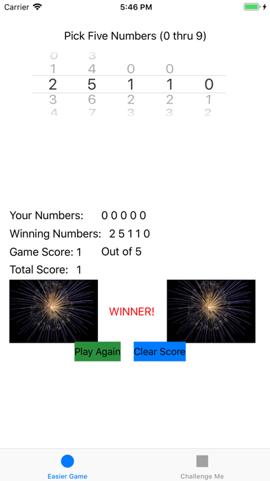 screenshot of Fun Lotto Game 6