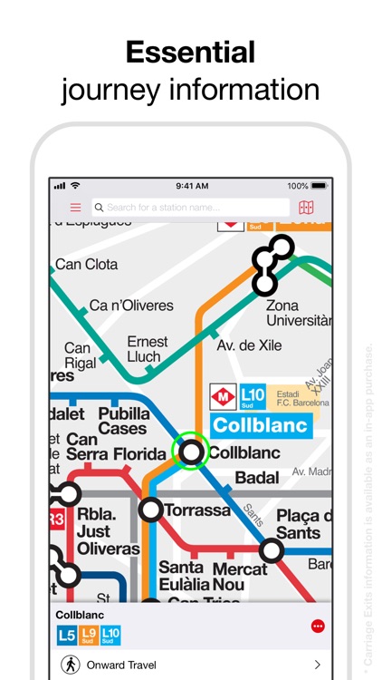Barcelona Metro - TMB Map