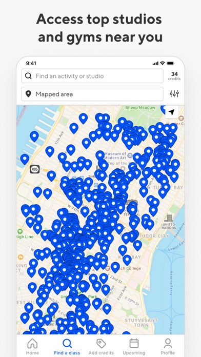 ClassPass — Work Out at the Best Fitness Studios screenshot