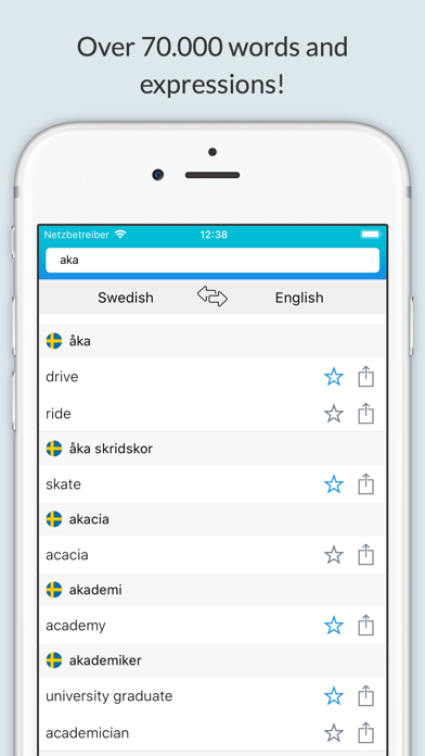 English Swedish Dicti... screenshot1