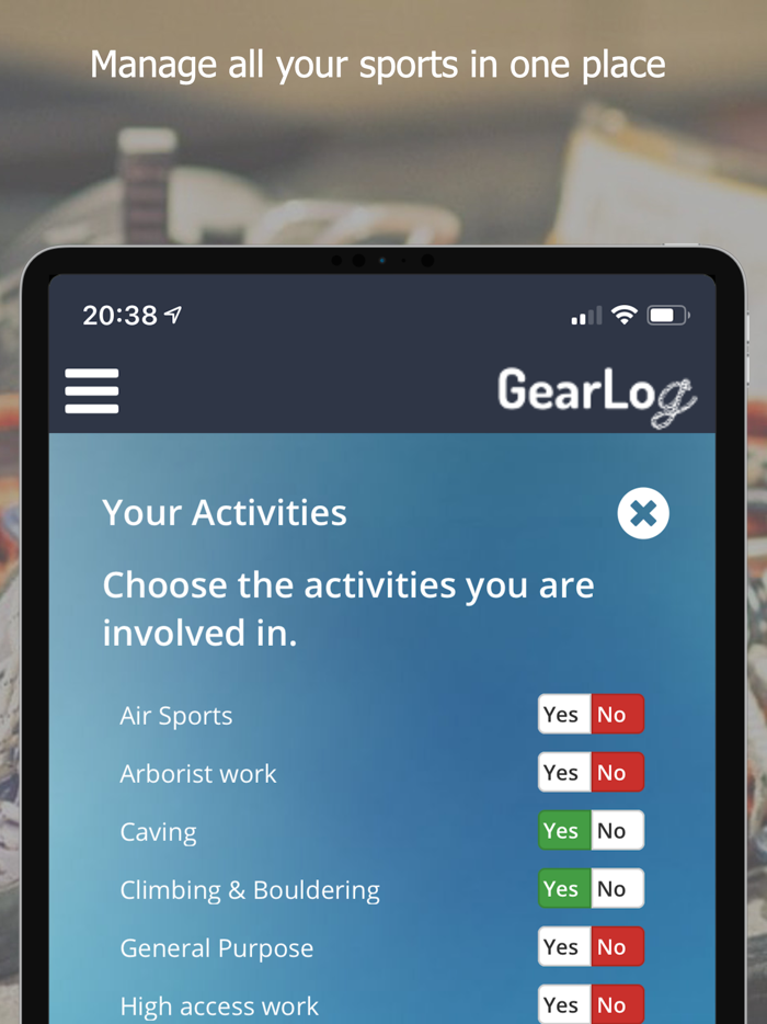 GearLog