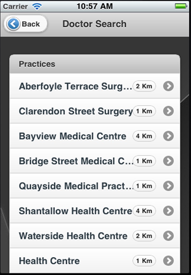 Medical searcher screenshot 2