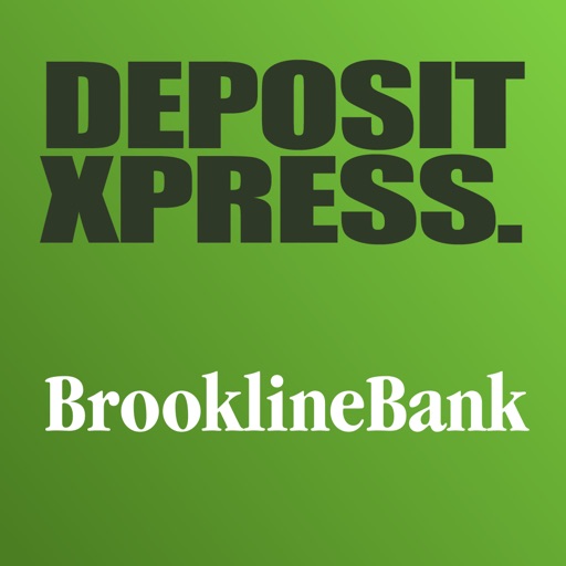 Brookline Bank Deposit XPress iOS App