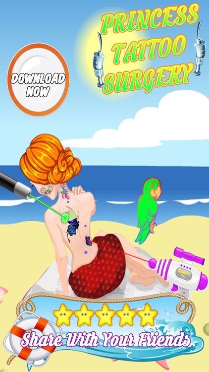 Tattoo Maker Salon Girls Games