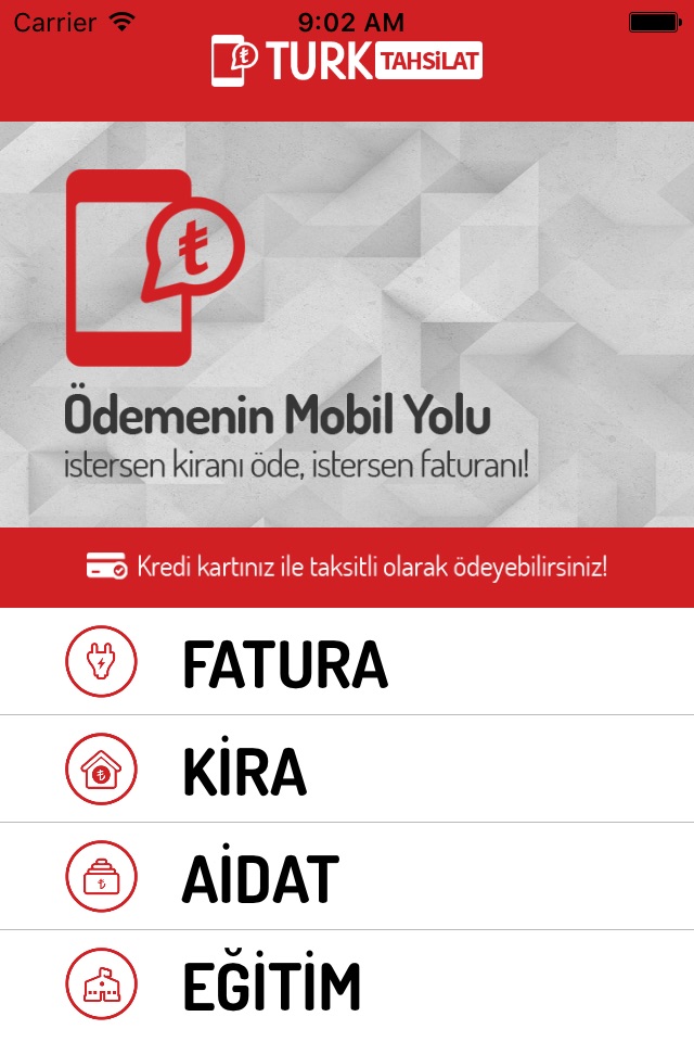 TurkTahsilat screenshot 2