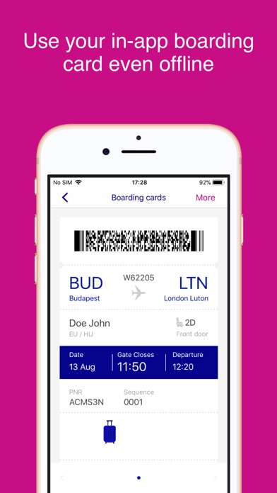 Wizz Air Screenshot 3