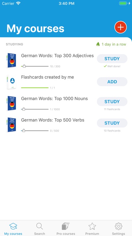 Learn German - Voc App