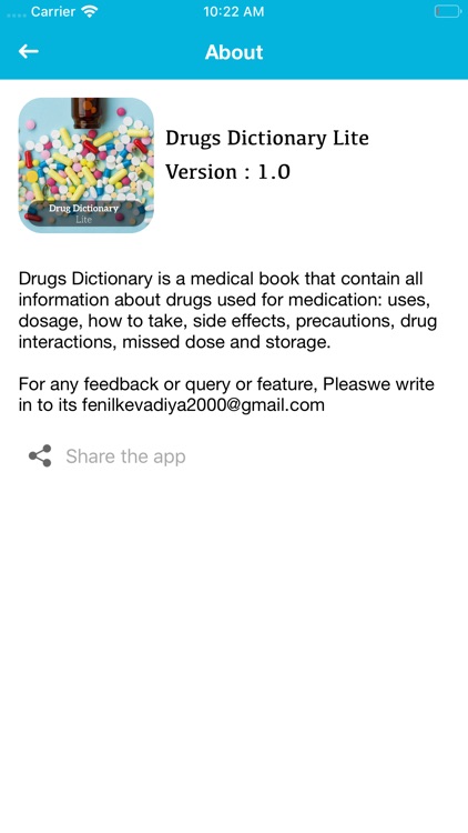 Drugs Dictionary Lite screenshot-4