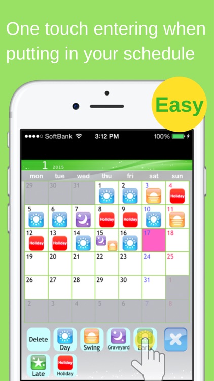 Shift Planning Calendar Pro screenshot-3