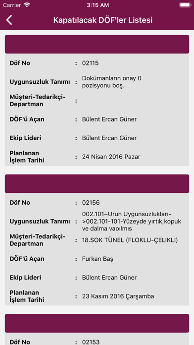 How to cancel & delete QDMS v2 - Bimser Çözüm from iphone & ipad 3