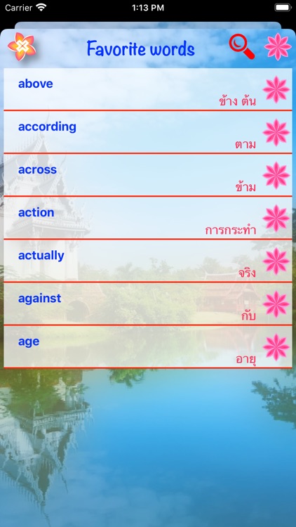 Flower language of Thailand screenshot-6