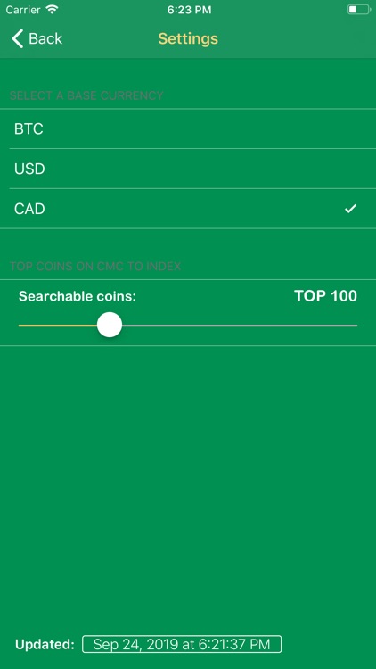 Crypto Market: exchange rate screenshot-3