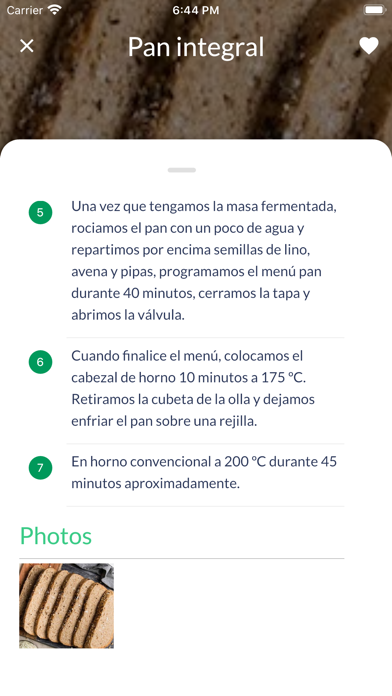 Recetas Robot de cocina screenshot 4