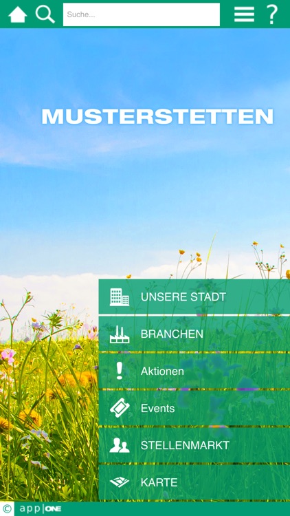 app|ONE Musterplan