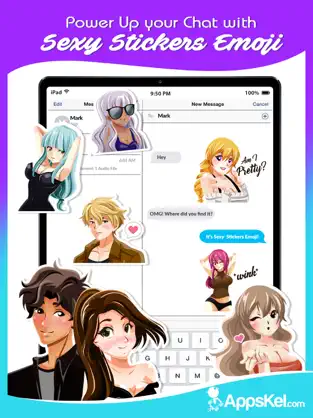 Captura de Pantalla 3 Erotic Hentai Emoji for Adult iphone