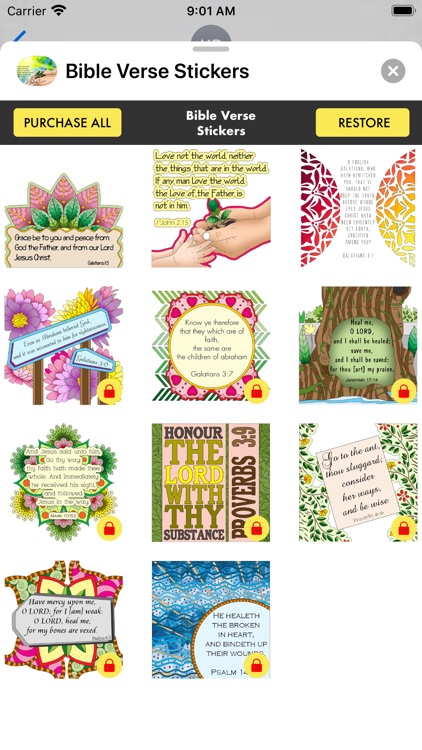 Bible Verse Stickers · screenshot-3