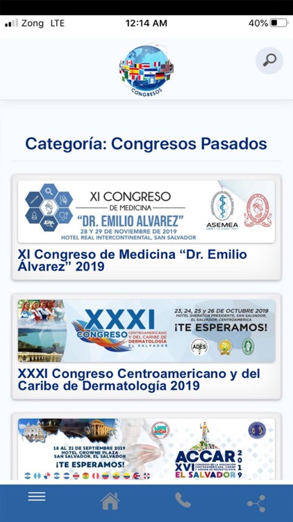 Congresos