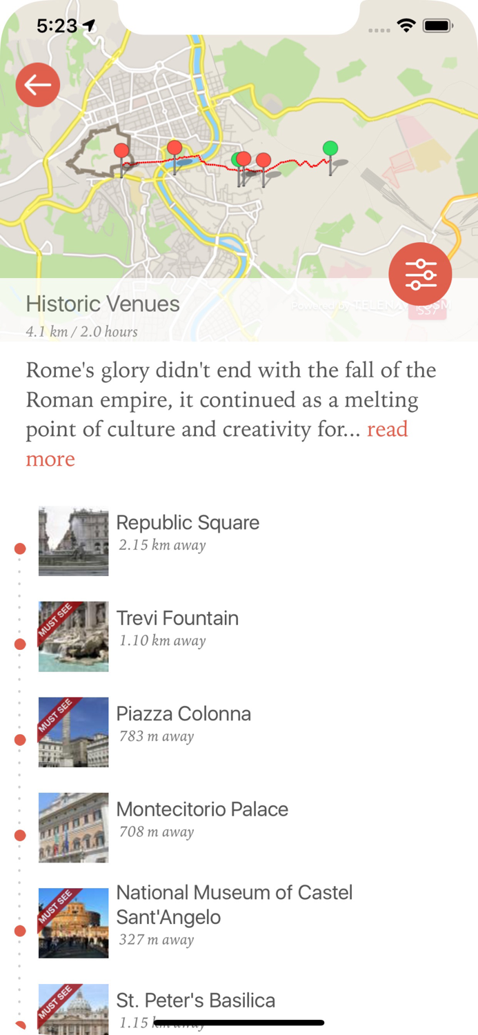 Tel Aviv Map  Walks F