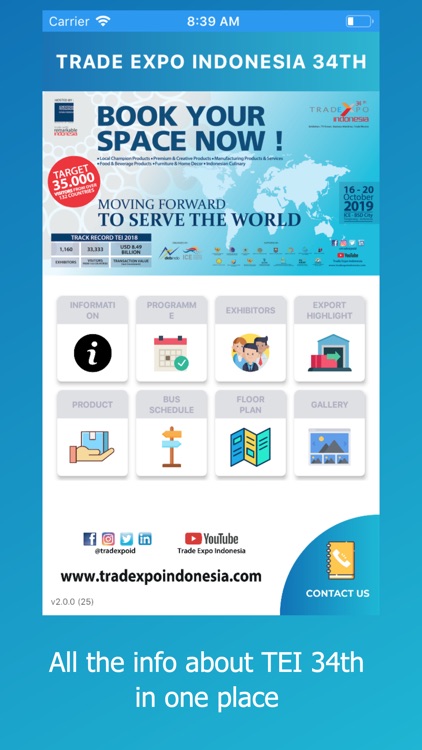 Trade Expo Indonesia 34th 2019