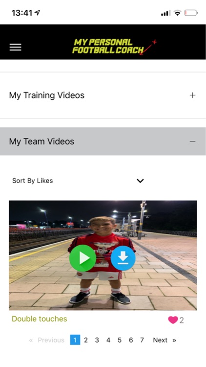 MyPersonalFootballCoach