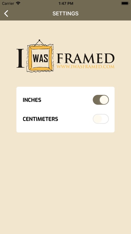 iWasFramed Matting Calculator