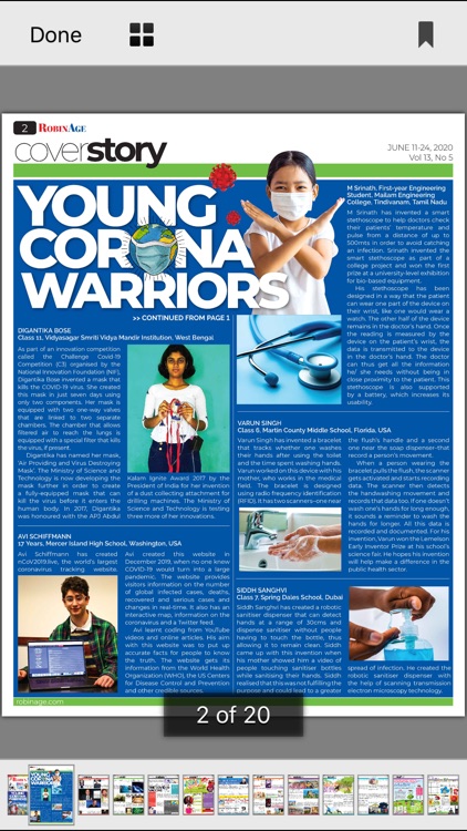 RobinAge Children’s Newspaper screenshot-4