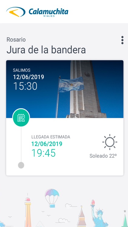 Calamuchita Travel Track