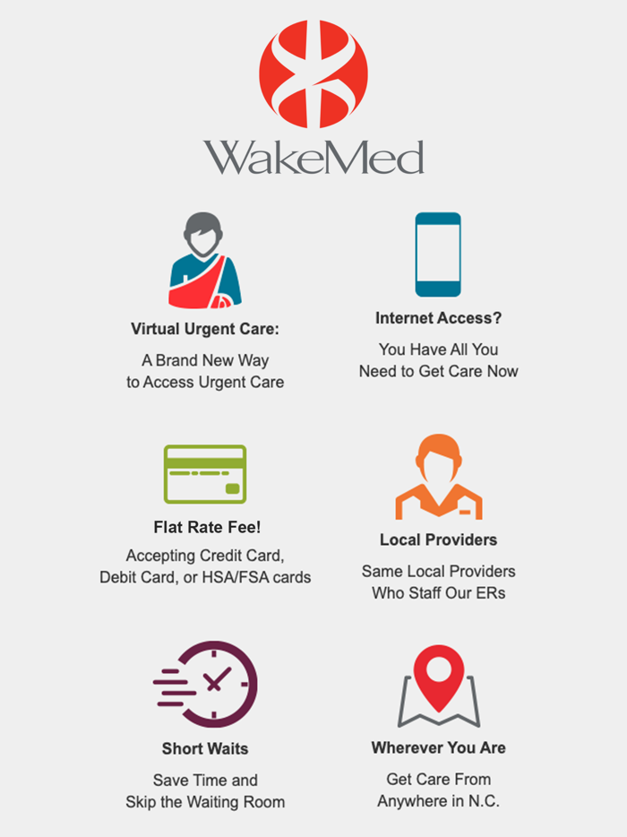 WakeMed Virtual Urgent Care