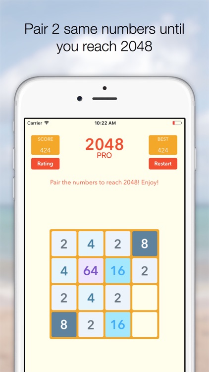 2048 Tile Pairing PRO screenshot-0