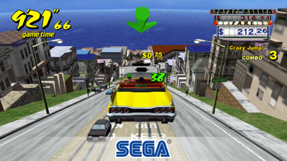 Screenshot from Crazy Taxi Classic