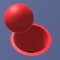 Match the colors of the ball to the holes to progress in levels