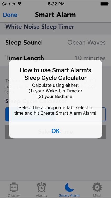 Smart Alarm Sleep cycle saving screenshot-3