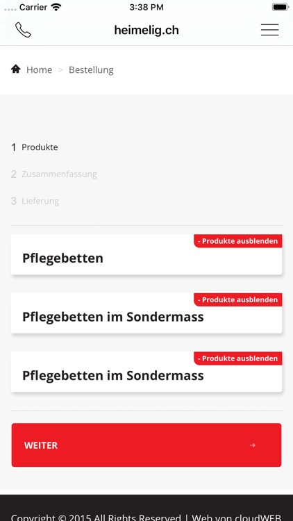 heimelig betten APP