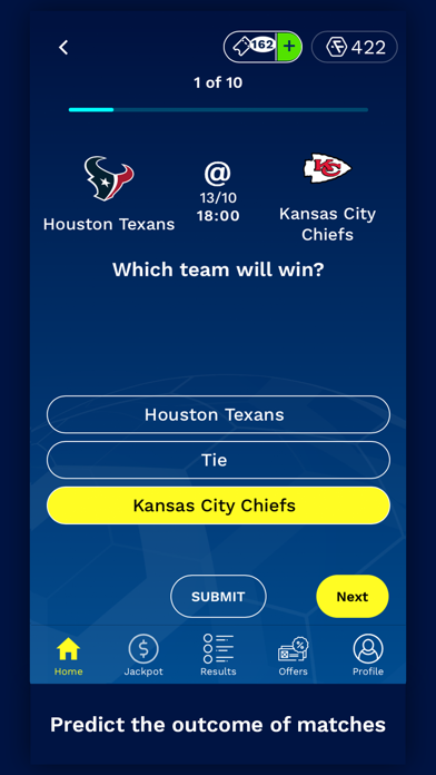 FanQuest: Sports Predictions screenshot 2