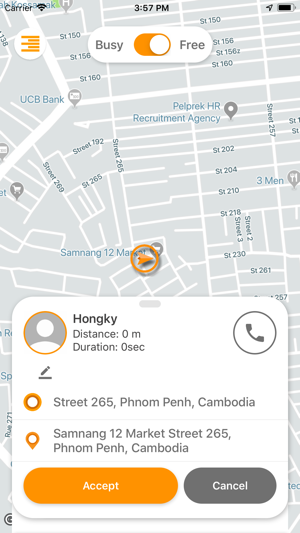 Pickup  App Driver Cambodia(圖5)-速報App