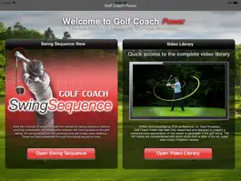 Game screenshot Golf Coach Power for iPad mod apk