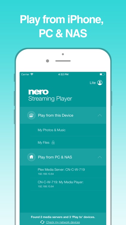 Nero Streaming Player