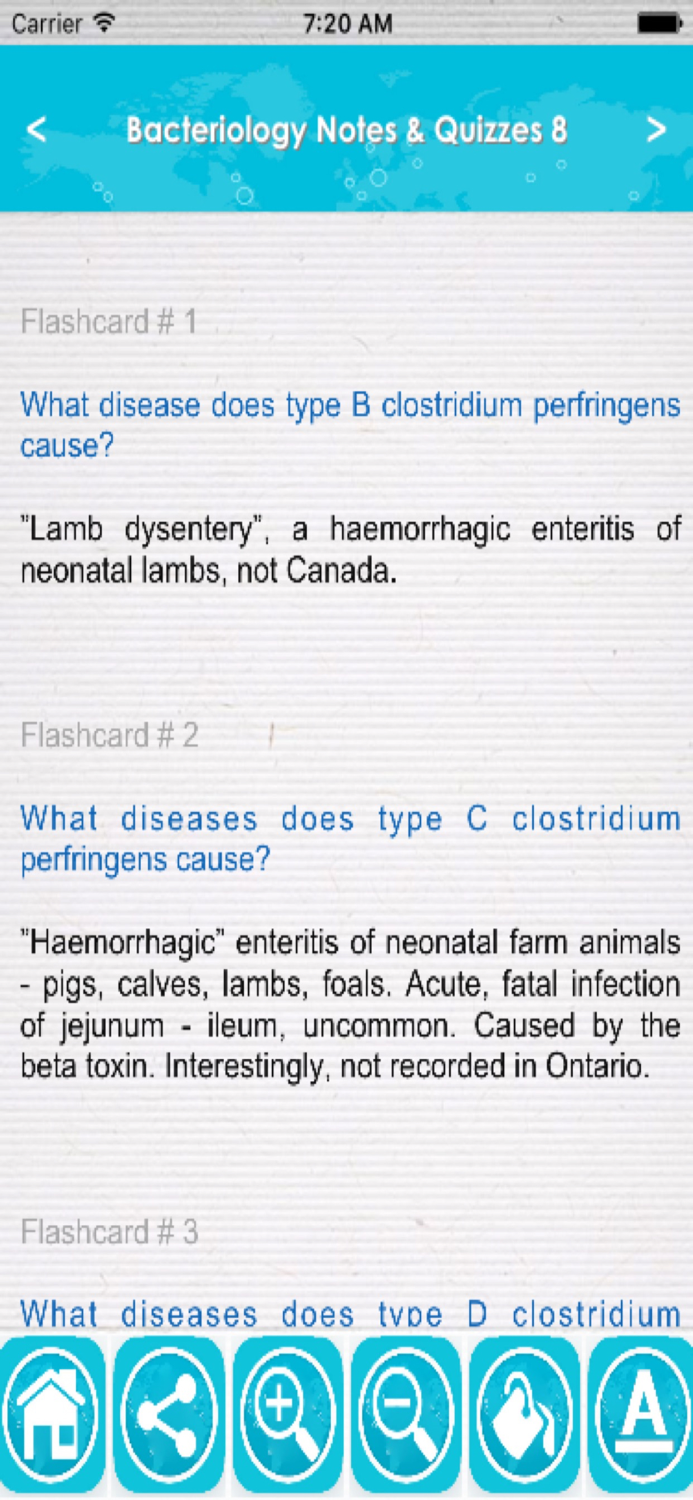 Bacteriology Exam Review App