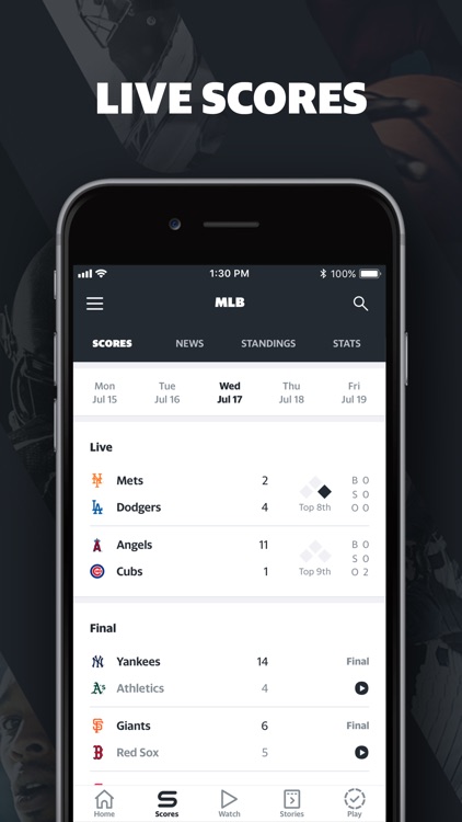 Yahoo Sports: Watch Live NFL screenshot-3