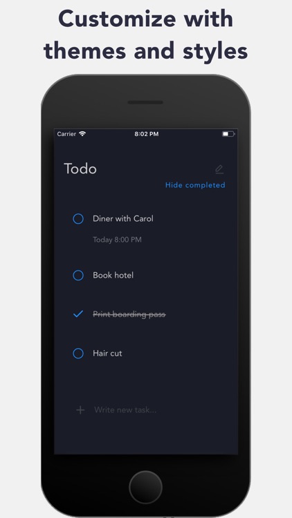 Todou: To-do lists and tasks
