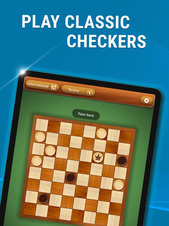 Checkers - Best Draughts Game на iPad