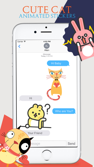 How to cancel & delete Animated Cats Moji from iphone & ipad 4