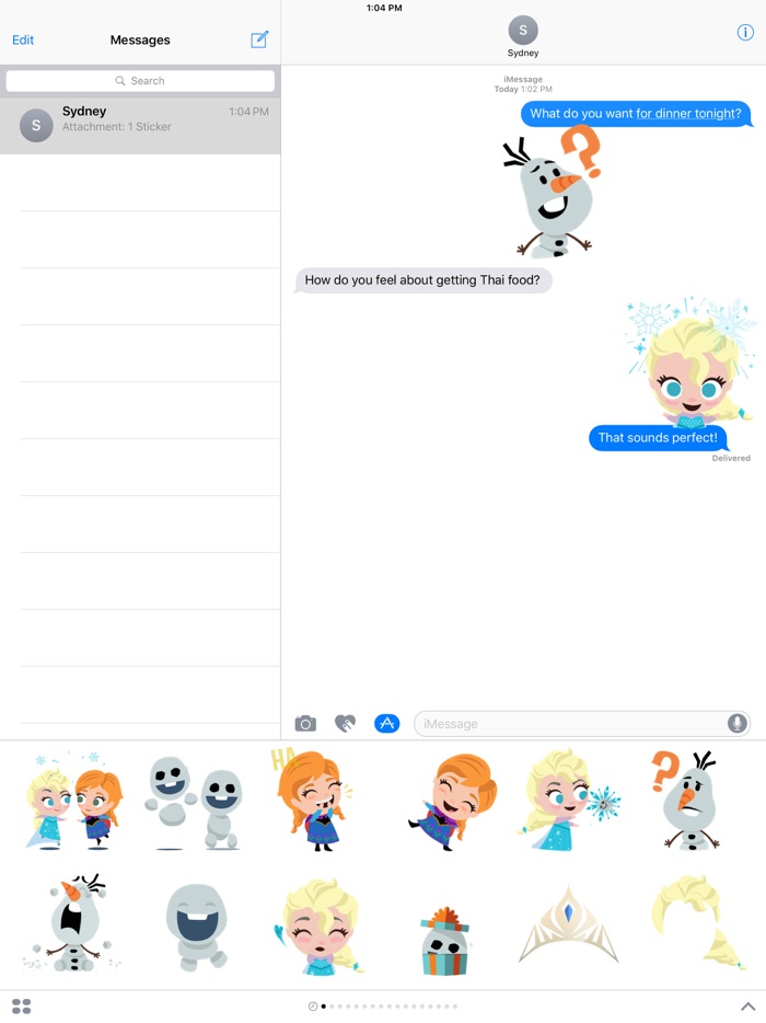 Disney Stickers Frozen
