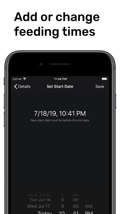 Baby Meals Feeding Tracker screenshot-3