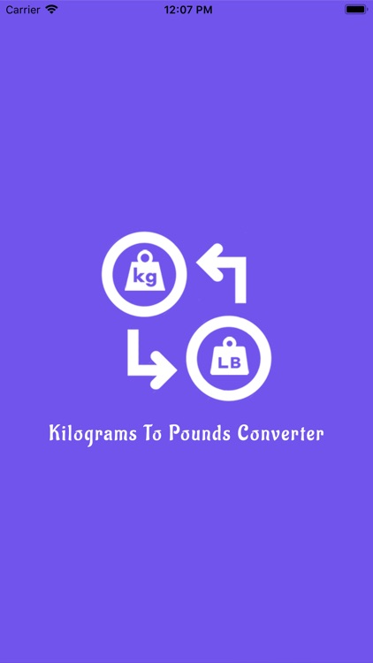 Kg To Pounds Converter